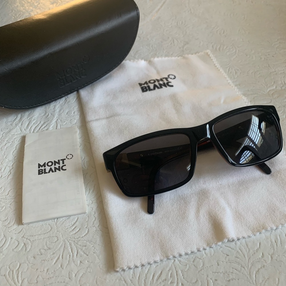 Vintage rare find. Mont Blanc sunglasses.